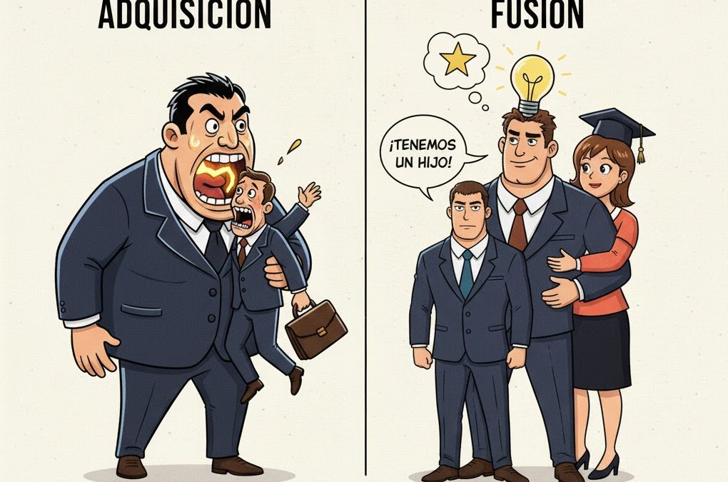 Adquisición vs fusión